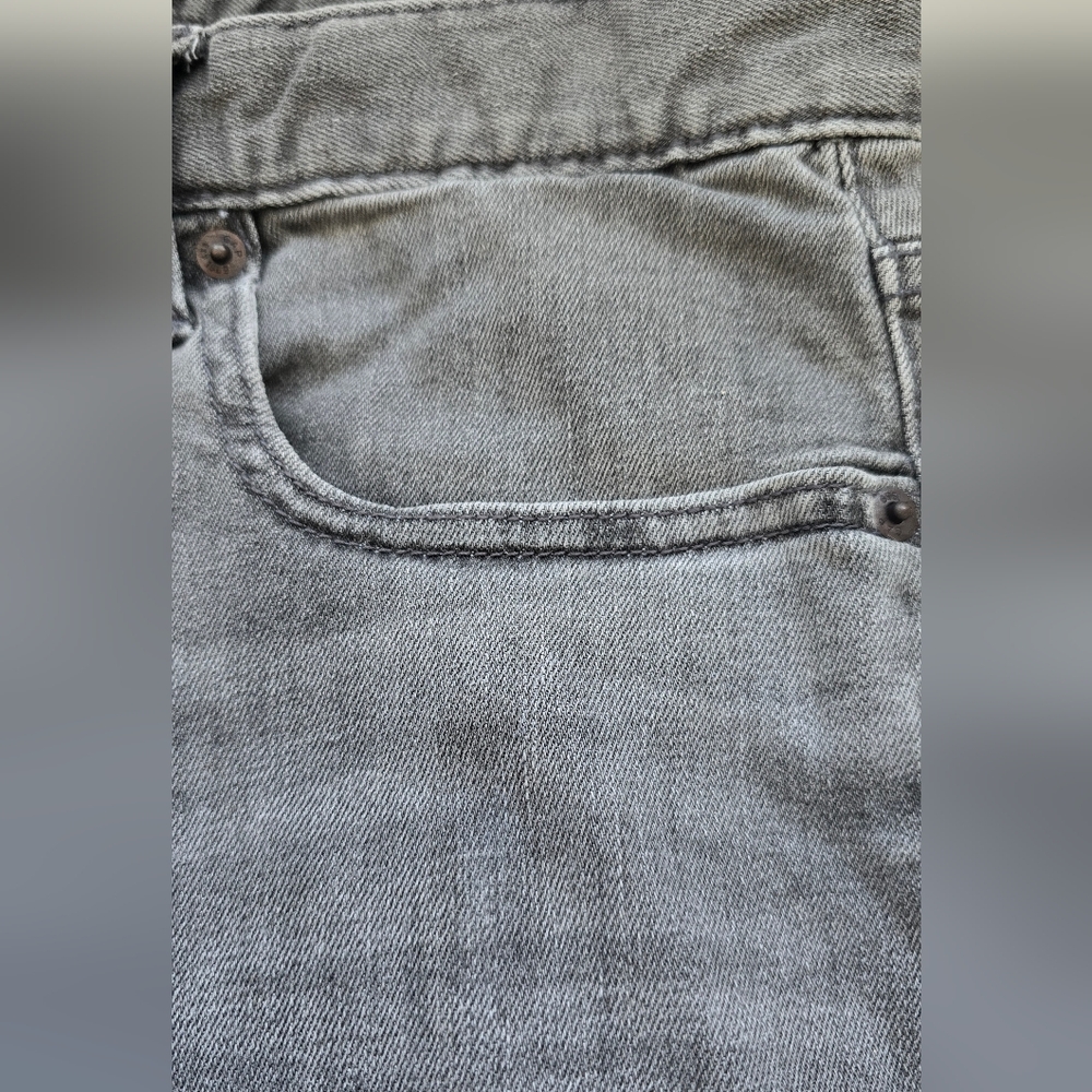Men's GAP Gray Skinny Jeans Size 31x32 - Picture 5 of 6